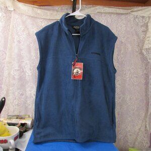 Winchester Mens Fleece Vest Size Medium NWT Dark Blue